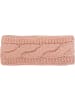 styleBREAKER Strick Stirnband in Rose