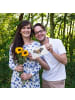 Mr. & Mrs. Panda Schminktasche Fledermaus Flügel ohne Spruch in Weiß