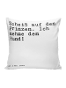 Mr. & Mrs. Panda Kopfkissen Problem auf den Prinzen.... mit Spruch in Weiß