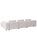 Beliani Ecksofa BRANDE in Braun - (W) 330 x (H) 70 x (L) 184 cm