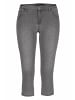 ARIZONA Caprijeans in grey used
