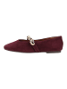 Steve Madden Ballerinas POPPIN in Dunkelrot