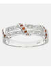 Diamant L'éternel Eternity-Ring aus 375 Weißgold mit Diamant gedreht