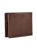 Esquire Chicago Geldbörse RFID Schutz Leder 12 cm in braun