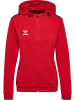Hummel Reißverschluss Jacke Hmlauthentic Damen in TRUE RED