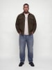 JACK & JONES PLUS Overshirt in Rosin