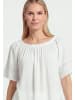 usha WHITE LABEL Women Blouse in White
