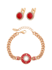 faina Women Jewelry Set in gold