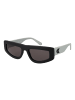 CALVIN KLEIN JEANS Unisex Sonnenbrille Rechtwinklig Schwarz