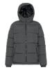 Oxmo Steppjacke OXMINNA JACKET HOOD in Stein