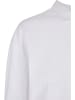 Urban Classics Urban Classics Damen Ladies Short Oversized Polo Longsleeve in white