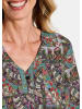 GOLDNER Viskosekleid mit orientalischem Muster in bunt / gemustert