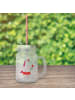 Mr. & Mrs. Panda Mason Jar Einhorn Dame ohne Spruch in Transparent