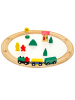 LittleTom 20-teilige Holzeisenbahn Starter-Set Spielzeug-Eisenbahn in Bunt