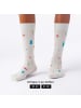 von Jungfeld Motivsocken Signature Icons in Hiking Ivory