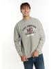 MO Herren Sweatshirt in Grau Melange