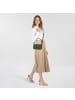 LIEBESKIND BERLIN Monogram Schultertasche Leder 23.5 cm in forest