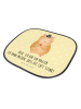 Mr. & Mrs. Panda Sonnenblende Hamster Hut mit Spruch in Gelb Pastell