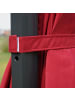 MCW Gastronomie-Ampelschirm A96, Flap, bordeaux ohne Ständer, drehbar