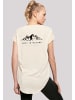 F4NT4STIC Long Cut T-Shirt Lost in nature in Whitesand