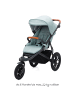 fillikid Jogger & Sportwagen Run mit Babywanne in gruen,schwarz