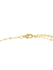 Amor Fußkette Silber 925, 14ct gelbvergoldet in Gold