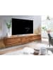 KADIMA DESIGN Lowboard Hängend Sheesham Massivholz 160x25x35 cm TV-Schrank ,