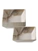 Ritzenhoff & Breker 6er Set Schalen Arezzo in Braun 17 x 17 cm