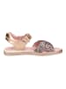 Richter Shoes Sandalen in Gold/Rosa