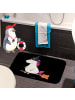 Mr. & Mrs. Panda Duschmatte Einhorn Hexe ohne Spruch in Schwarz