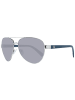 Guess Frauen Sonnenbrille Flieger Silber
