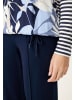 Olsen Langarmshirt Clara in marine mehrfarbig