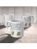 Mr. & Mrs. Panda Tasse Hummeln Kleeblatt mit Spruch in Weiß