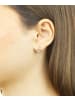 Diamant L'éternel Ohrstecker aus 375 Gelbgold mit Topas