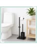 relaxdays WC Garnitur in Weiß - (B)20 x (H)67,5 x (T)15,5 cm