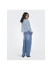 ONLY Langarmbluse in Cashmere Blue