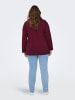 ONLY Carmakoma Blazer in Cabernet