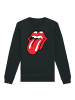 F4NT4STIC Unisex Sweatshirt The Rolling Stones Classic Zunge in schwarz