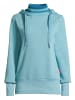 Salzhaut Hoodie für Damen in blau