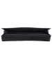 Esquire Oxford Aktentasche Leder 40 cm Laptopfach schwarz