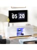 HOMCOM TV Schrank-120L x 34B x 45H cm-Weiß