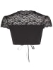Nina von C. Dirndlbluse kurzarm in schwarz