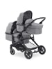 Hauck Zwillingskinderwagen Atlantic Twin (inkl. in grau,schwarz