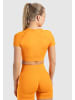 SMILODOX Crop Shirt Elna in Orange