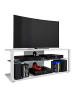 ebuy24 TV Tisch FolasL 11 Weiß 115 x 41 cm