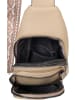 styleBREAKER One Shoulder Rucksack Tasche in Hellbraun