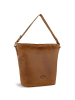 KLONDIKE 1896 Rush Samanta Schultertasche Leder 27 cm in cognac