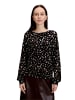 Betty Barclay Feinstrickpullover mit Fledermausärmeln in Braun/Beige