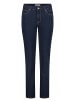 MAC HOSEN Slim Fit Jeans für Damen in dunkel-blau