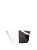 ROBERTA ROSSI Schultertasche in BLACK AND WHITE